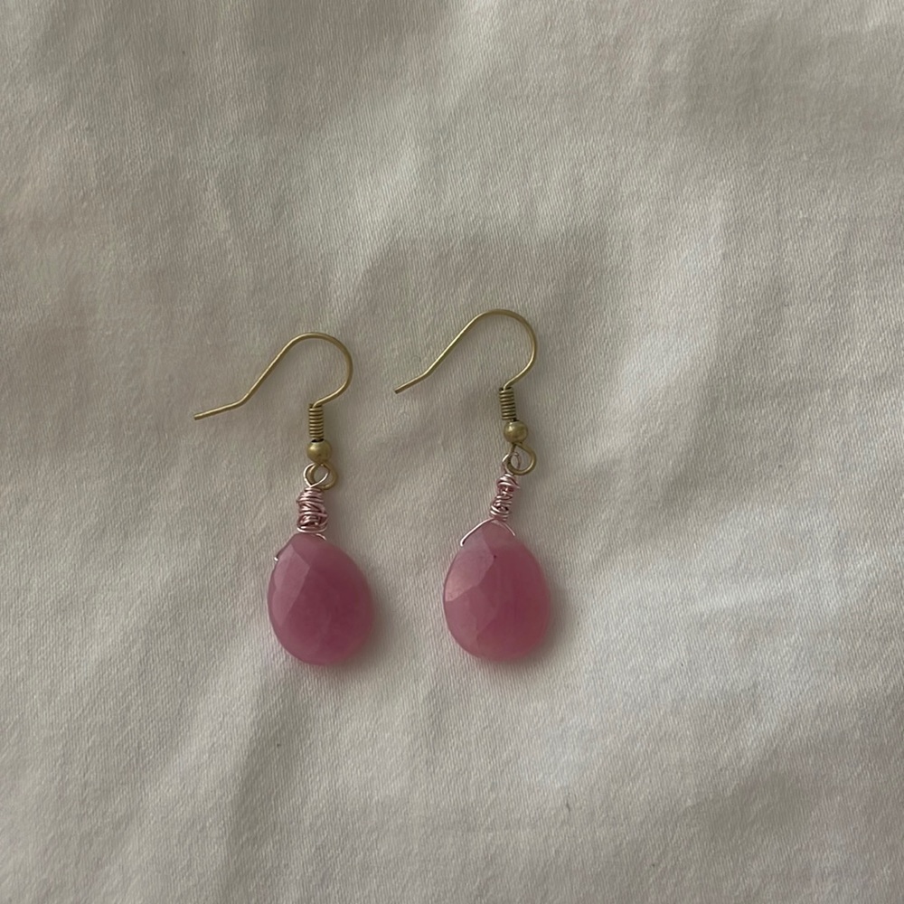 Pink Earrings
